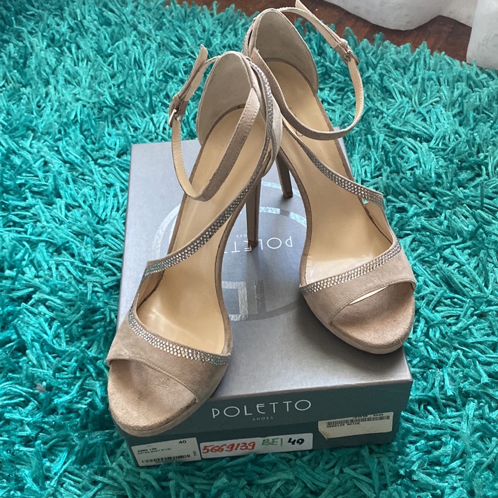 Elegant high heel shoes
